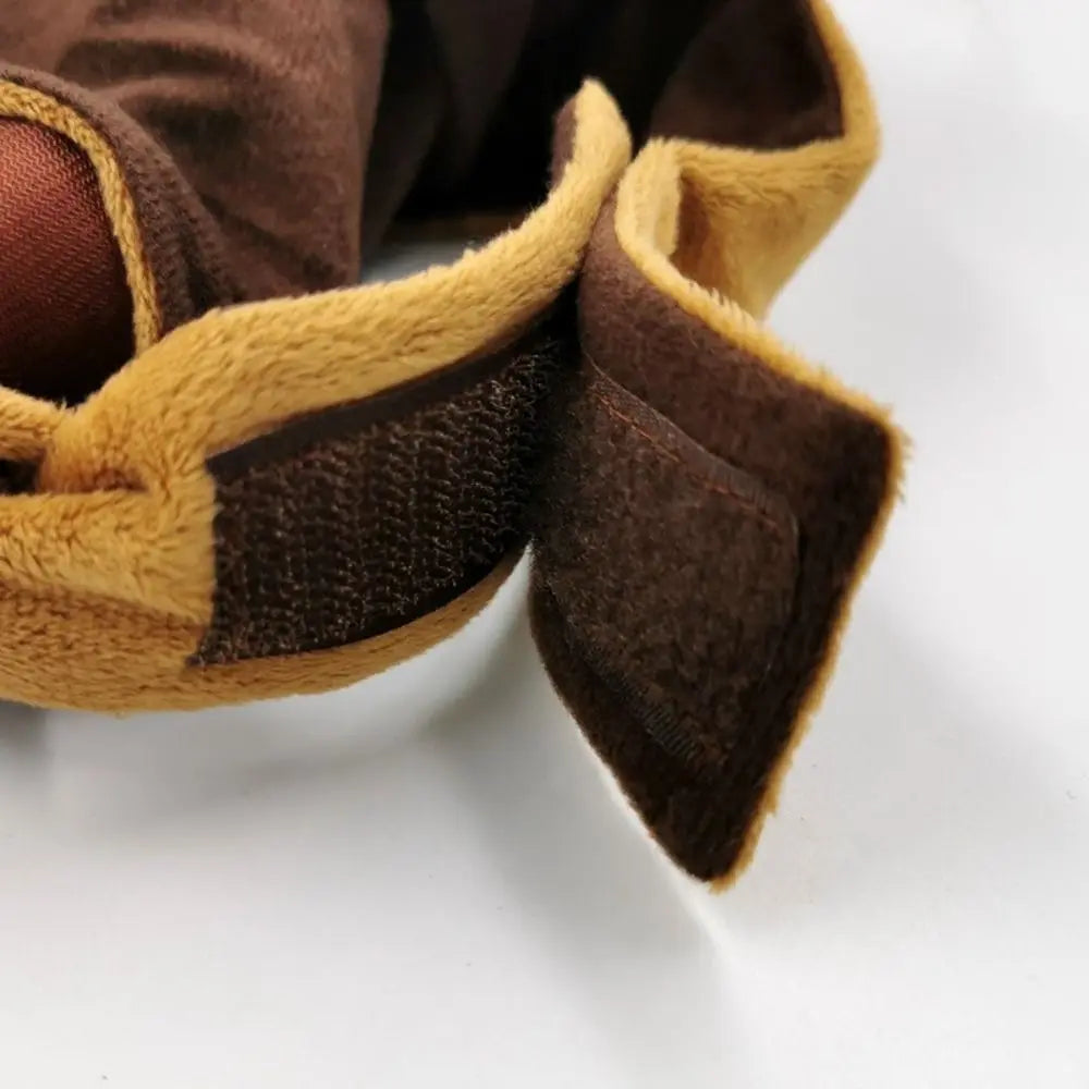 Trendy Funny Dress Up Cowboy Rider Dog Costume for Small And Medium Dogs Lovely New Year Outfit Halloween Cosplay Warm