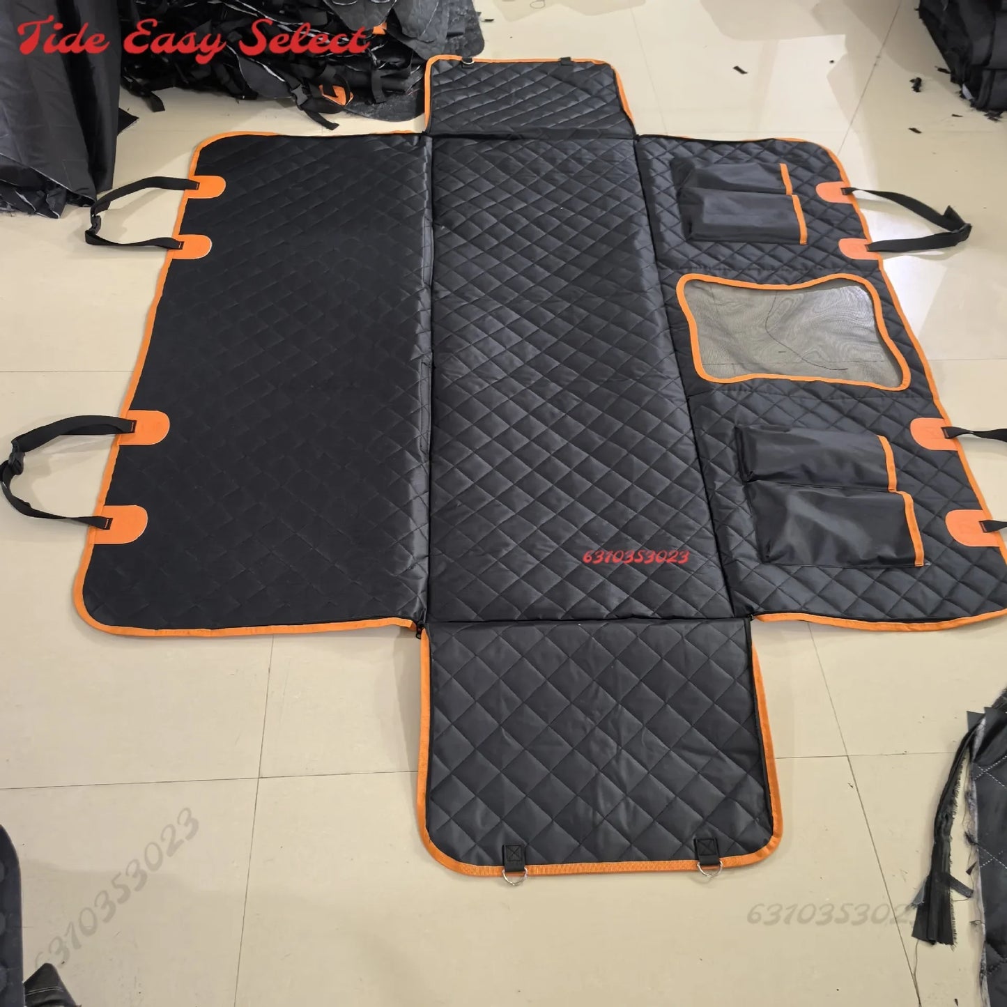 Dog Car Seat Cover Waterproof Pet Dog Carriers Travel Mat Hammock For Small Medium Large Dogs Car Rear Back Seat Safety Pad