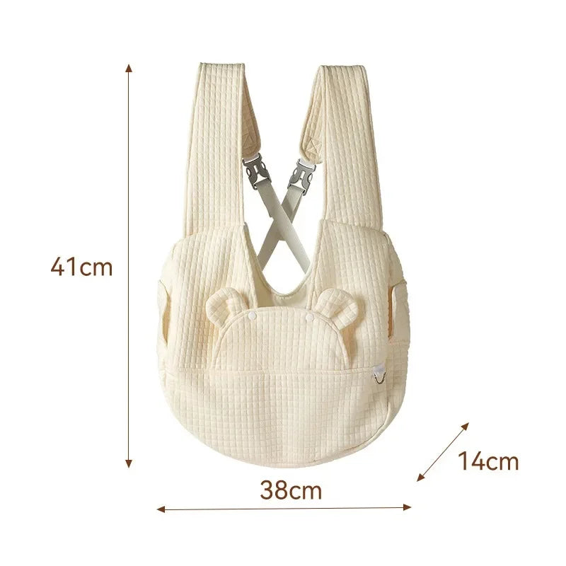 Adjustable Teddy Dog Bag for Small Dogs Cat Chest Bag Backpack Portable Dogs Carrier Cat Bag Puppy Backpack Chihuahua