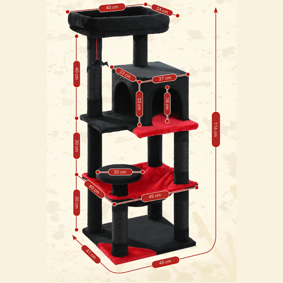 Arbre à chat Halloween