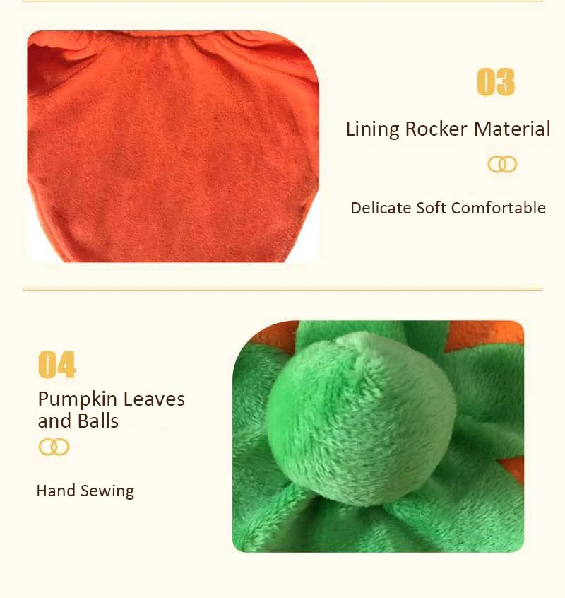 New Pet Halloween Pumpkin Clothes High Quality Easy To Wear Cute Dress Up Small Dog Party Cosplay Hooded Sweatshirt Pet Supplies