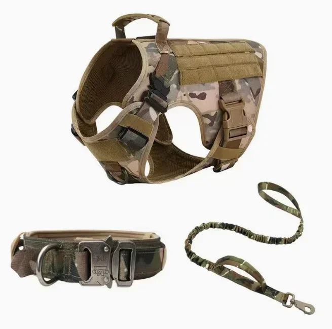 2025 Vest Pet German Shepherd Golden Retriever Training Dog Belt and Leash Suitable for All Dog Breeds