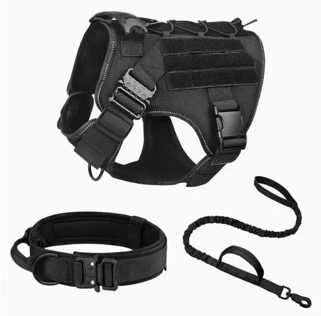2025 Vest Pet German Shepherd Golden Retriever Training Dog Belt and Leash Suitable for All Dog Breeds