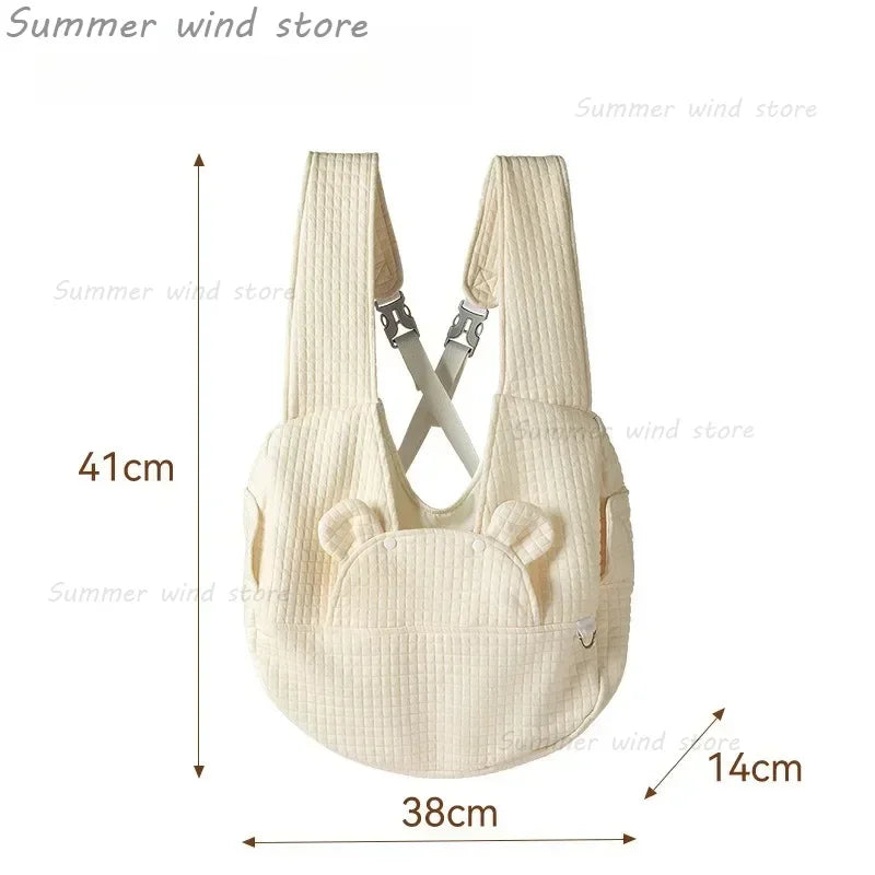 Adjustable Teddy Dog Bag for Small Dogs Cat Chest Bag Backpack Portable Dogs Carrier Cat Bag Puppy Backpack Chihuahua
