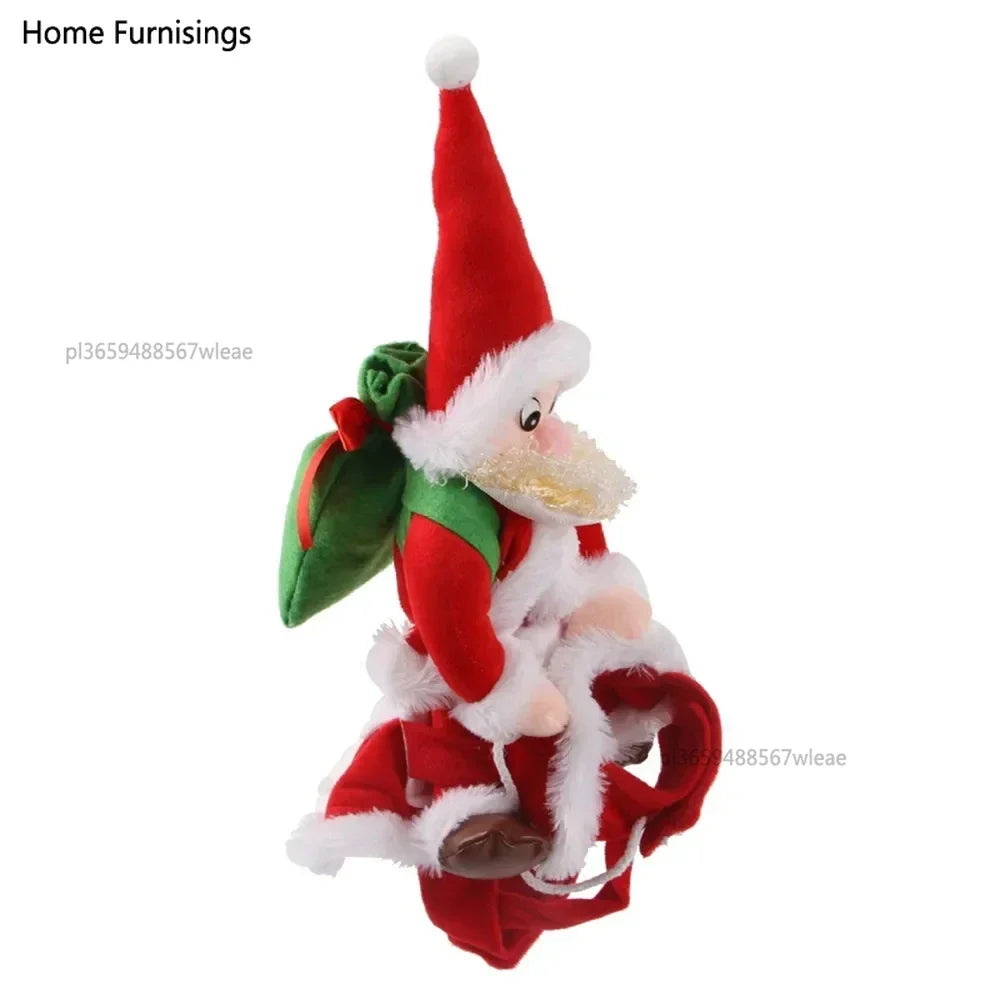 Christmas Dog Costume Funny Christmas Santa Claus Riding on Dog Pet Cat Holiday Outfit Clothes Dressing up for Halloween Xmas