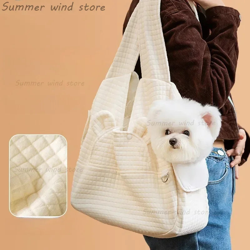 Adjustable Teddy Dog Bag for Small Dogs Cat Chest Bag Backpack Portable Dogs Carrier Cat Bag Puppy Backpack Chihuahua