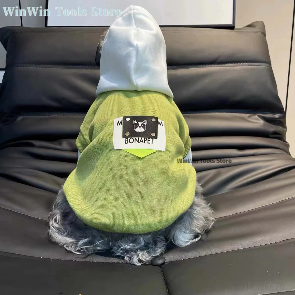 Dog Clothes Winter Dog Hooded Sweatshirt Warm French Bulldog Puppy Coat for Small Medium Dogs Pet Costume Chihuahua Pug