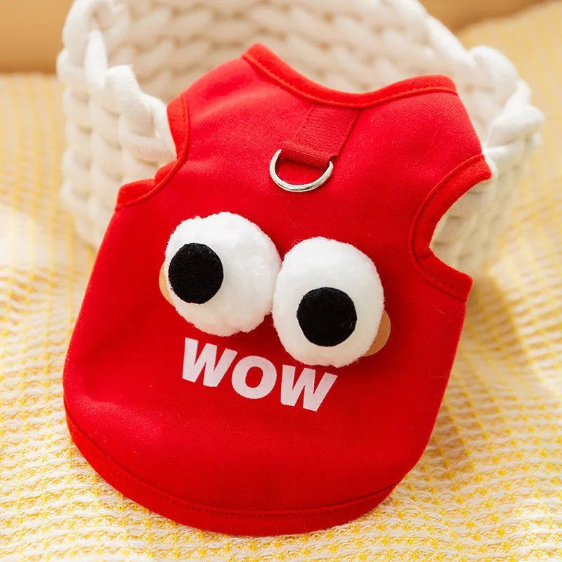 Dog Cute Vest Clothes Jacket Accessories Small Dog Luxury Autumn  Winter Medium Dress Soft Pet Clothing Designer Coat Home