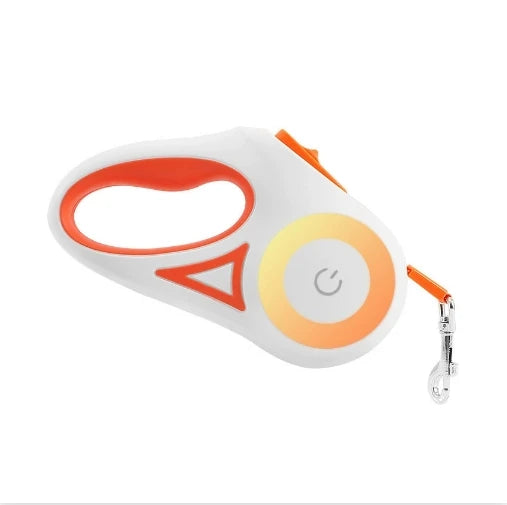 3M 5M Automatic Retractable Traction Rope LED Luminous Light Straps Dog Leash For Small Medium Dogs Pet Products