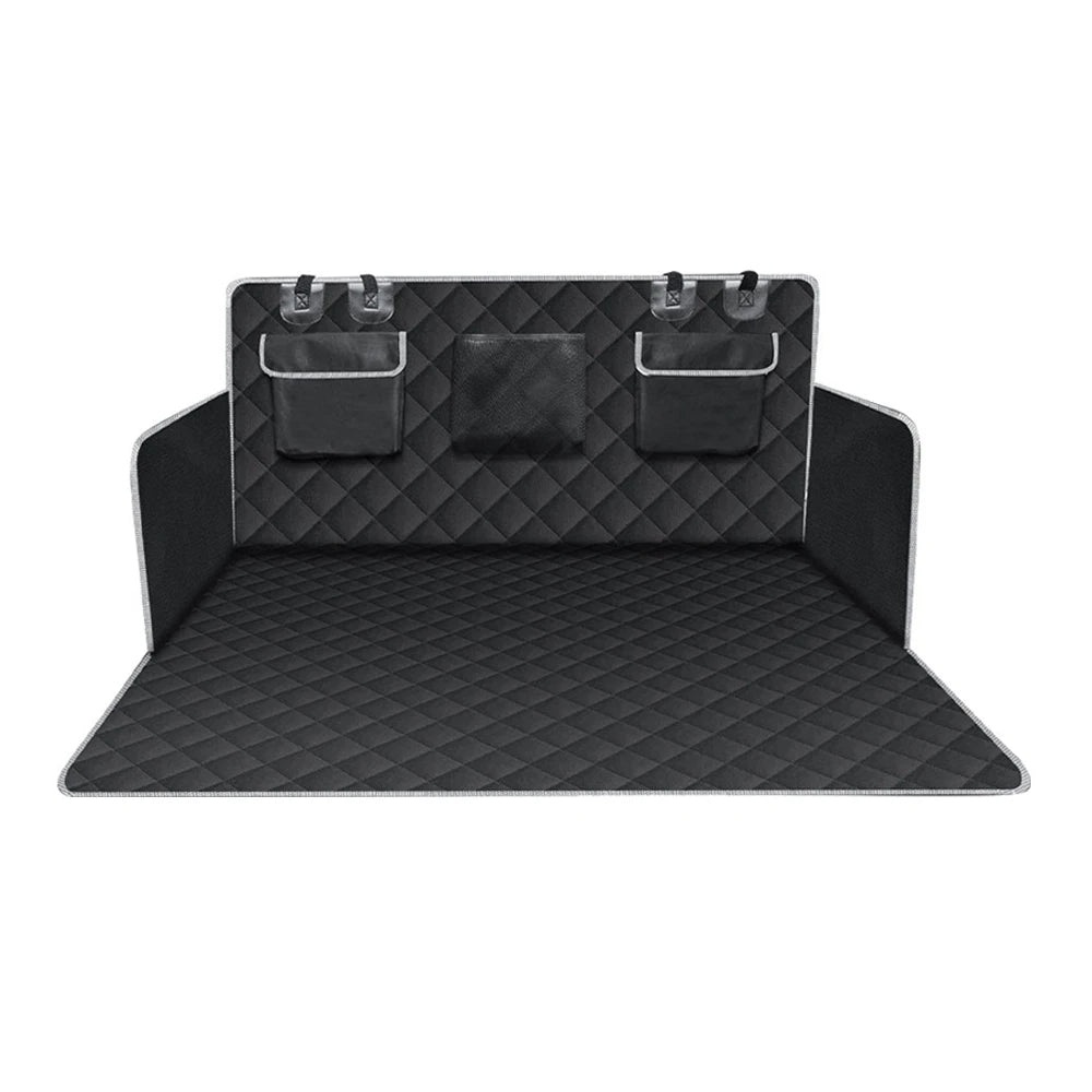 Podofo Waterproof Car Seat Cover Trunk Case Dog Car Transporter Travel Mat Pad Dog Carrier Hammock For Minivan Compact Crossover