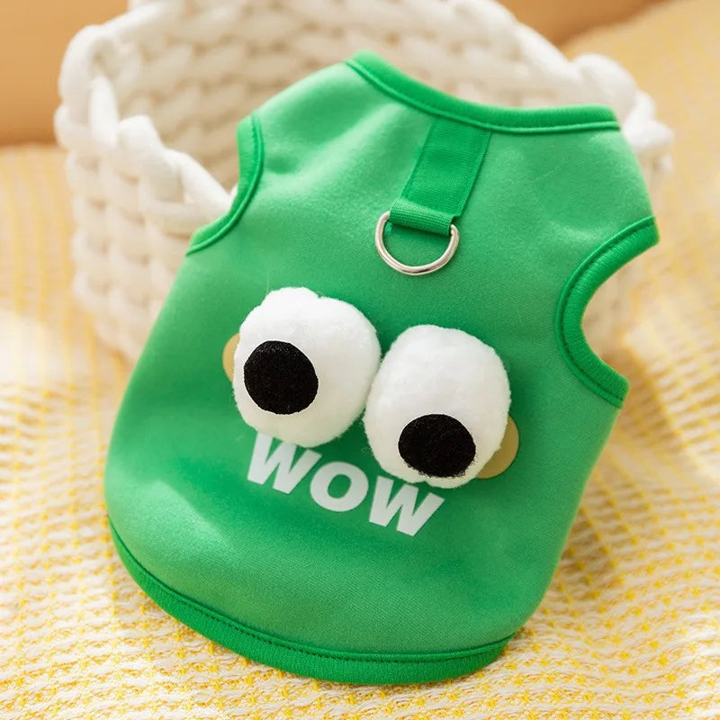 Dog Cute Vest Clothes Jacket Accessories Small Dog Luxury Autumn  Winter Medium Dress Soft Pet Clothing Designer Coat Home